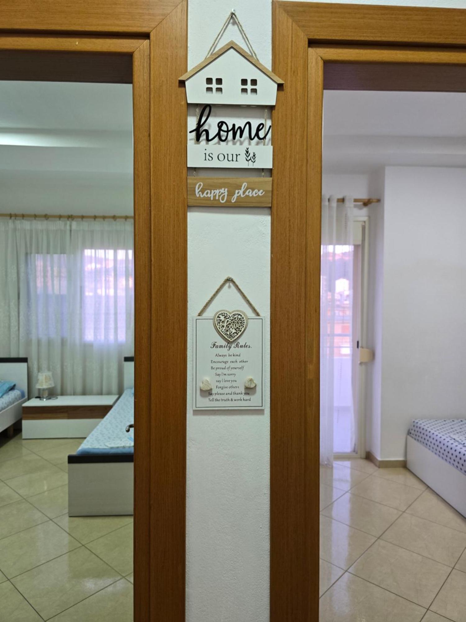Modern , Quiet , Family Friendly & Fully Furnished Apartment Vlorë Eksteriør billede