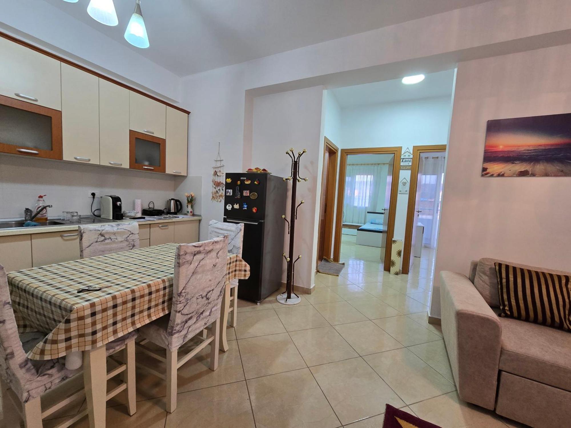 Modern , Quiet , Family Friendly & Fully Furnished Apartment Vlorë Eksteriør billede